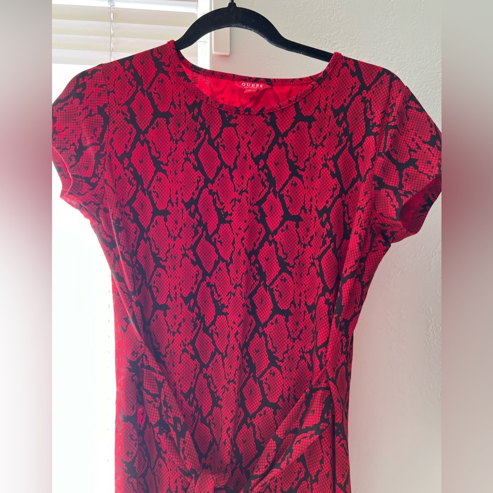 Animal print dress